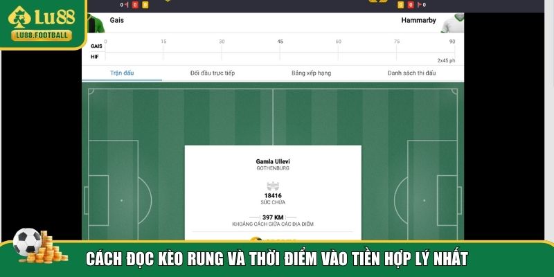 Đọc kèo rung và thời điểm vào kèo chuẩn